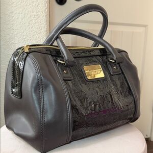 Armani Exchange brown and gold hardware Handbag